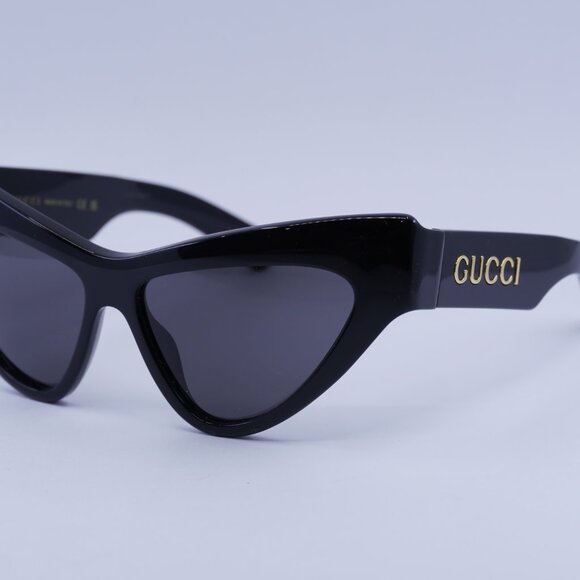 ?️ New Gucci GG1294S 001 Sunglasses - Black Frame, Grey Lenses main image 8